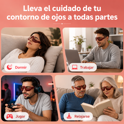 Gafas De Luz Roja y Microcorriente